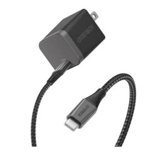Load image into Gallery viewer, Otterbox 30W USB-C GAN Premium Pro Wall Charger w/200cm USB-C to Lightning Braided Cable