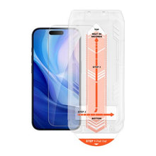 Load image into Gallery viewer, HyperGear HD Tempered Glass Screen Protector w/ Easy Installation Applicator Tray