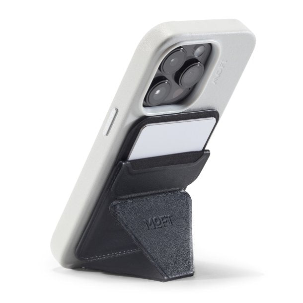 MOFT Snap-On iPhone Stand & Wallet MagSafe - Black