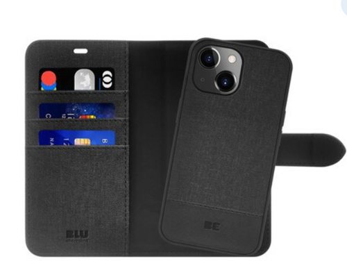 Blu element Folio 2 in 1 Case with MagSafe Black for iPhone 15/14/13