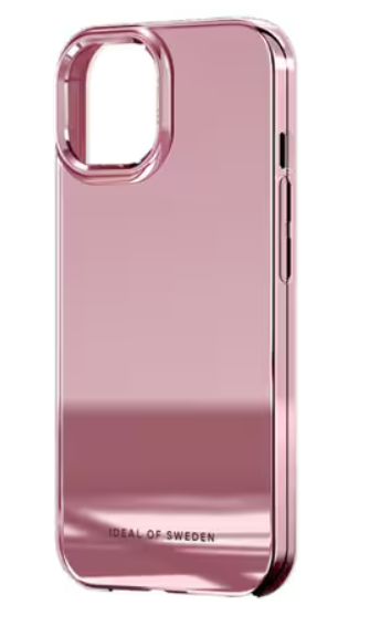 Ideal of Sweden Clear Case Mirror Pink for iPhone 15/14/13