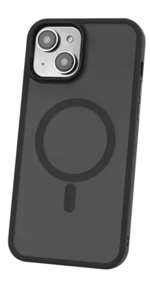 iPhone 15 - TUFF8 Glide Guard Rugged Case (Smoke Black)