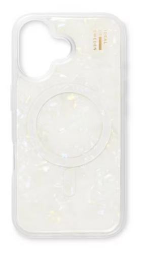 Kate Spade Pearlized Case MagSafe White for iPhone 16 series