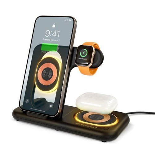 HyperGear PowerFold X-Ray 4-in-1 Foldable Wireless Charging Stand