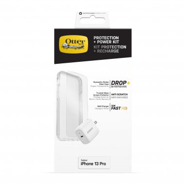 Otterbox Symmetry Clear Protection + Power Kit Bundle