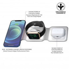 Load image into Gallery viewer, Uunique 15W Trio 3in1 Magnetic Foldable Wireless Charger